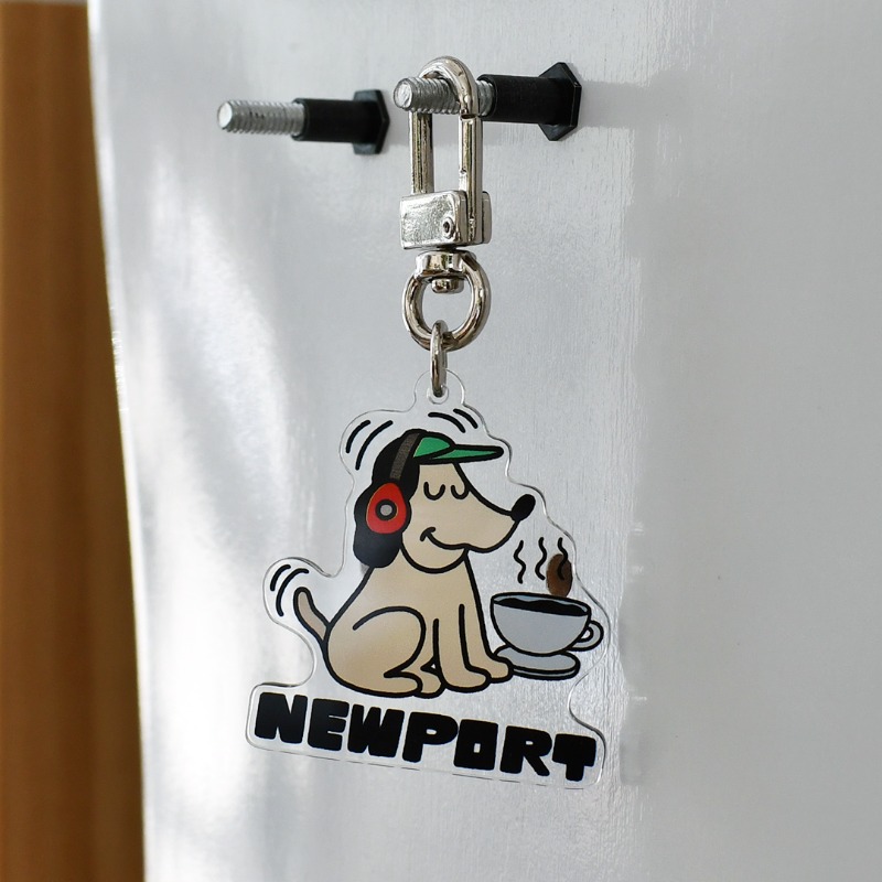 [key ring] Newport Dog